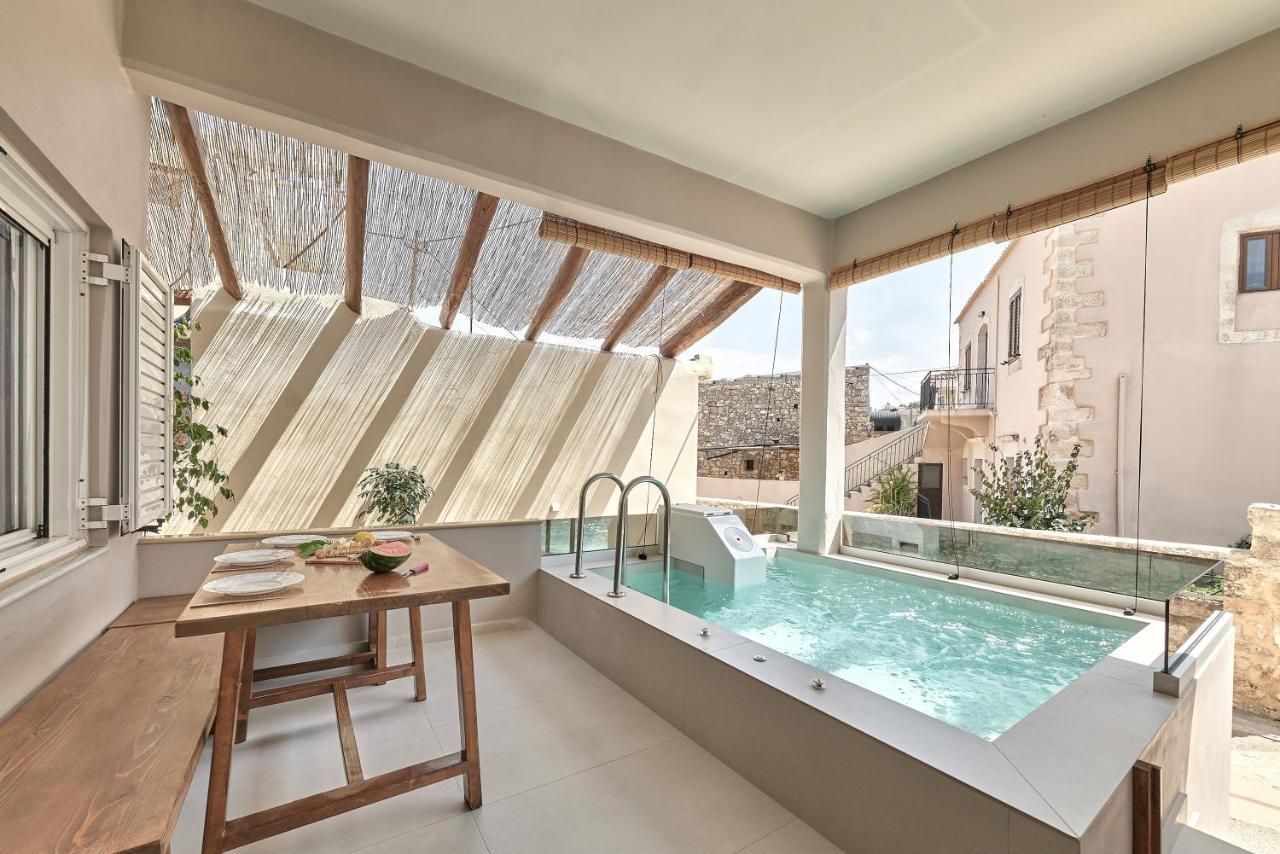 2 Bedroom Villa With Heated Swimming Pool-Spa Whirlpool-Bbq! Melidhónion 外观 照片