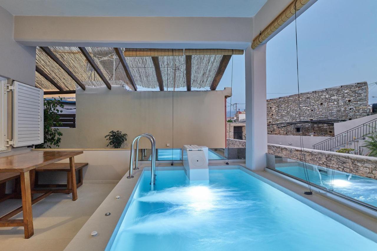 2 Bedroom Villa With Heated Swimming Pool-Spa Whirlpool-Bbq! Melidhónion 外观 照片